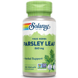 SOLARAY Parsley Supplement Capsules front view