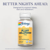 SOLARAY Plant Melatonin 3mg VegCaps close-up