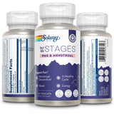 SOLARAY PMS & Menstrual Support Capsules packaging details