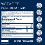 SOLARAY Post Menopause Support Capsules side view showing bottle design