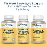 SOLARAY Potassium Asporotate Supplement nutritional information