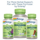 SOLARAY Prickly Pear Cactus Supplement 500mg on a wooden surface