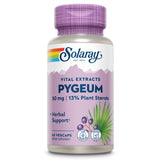 SOLARAY Pygeum Bark Extract Supplement bottle front view