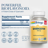 SOLARAY Quercetin 500mg capsules side view
