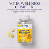 SOLARAY Quercetin & Bromelain chewables orange flavour