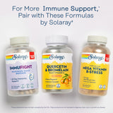 SOLARAY Quercetin & Bromelain chewables with ingredients list