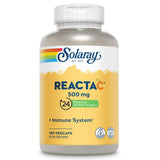 SOLARAY Reacta-C Vitamin C 500mg Capsules front view