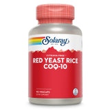 SOLARAY Red Yeast Rice 60 Capsules front view