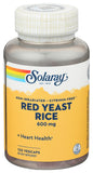 SOLARAY Red Yeast Rice supplement capsule front view