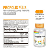 SOLARAY Royal Jelly Supplement bottle back view with label