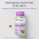 SOLARAY Saw Palmetto Extract 160mg ingredients list