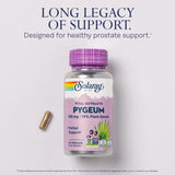 SOLARAY Saw Palmetto Extract back view showing ingredients