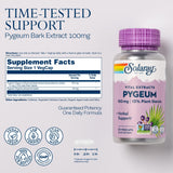 SOLARAY Saw Palmetto Extract side view with capsule details