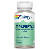SOLARAY Serrapeptase Enzyme Supplement 10mg 60 VegCaps front view