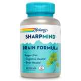SOLARAY SharpMind Brain Formula 60 capsules front view