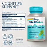 SOLARAY SharpMind Brain Formula ingredients list