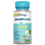 SOLARAY SharpMind Focus supplement front view with label