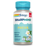 SOLARAY SharpMind Focus supplement front view with label