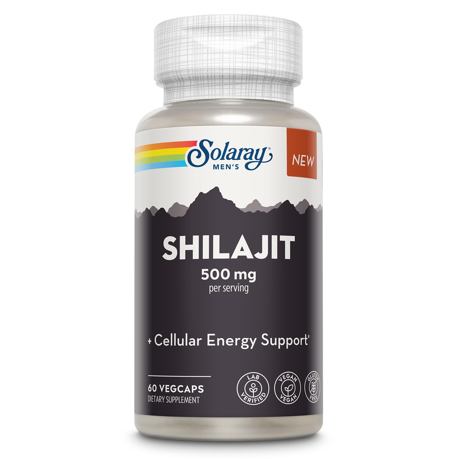SOLARAY Shilajit Supplement bottle front view