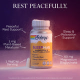 SOLARAY SleepMag capsule close-up showing size