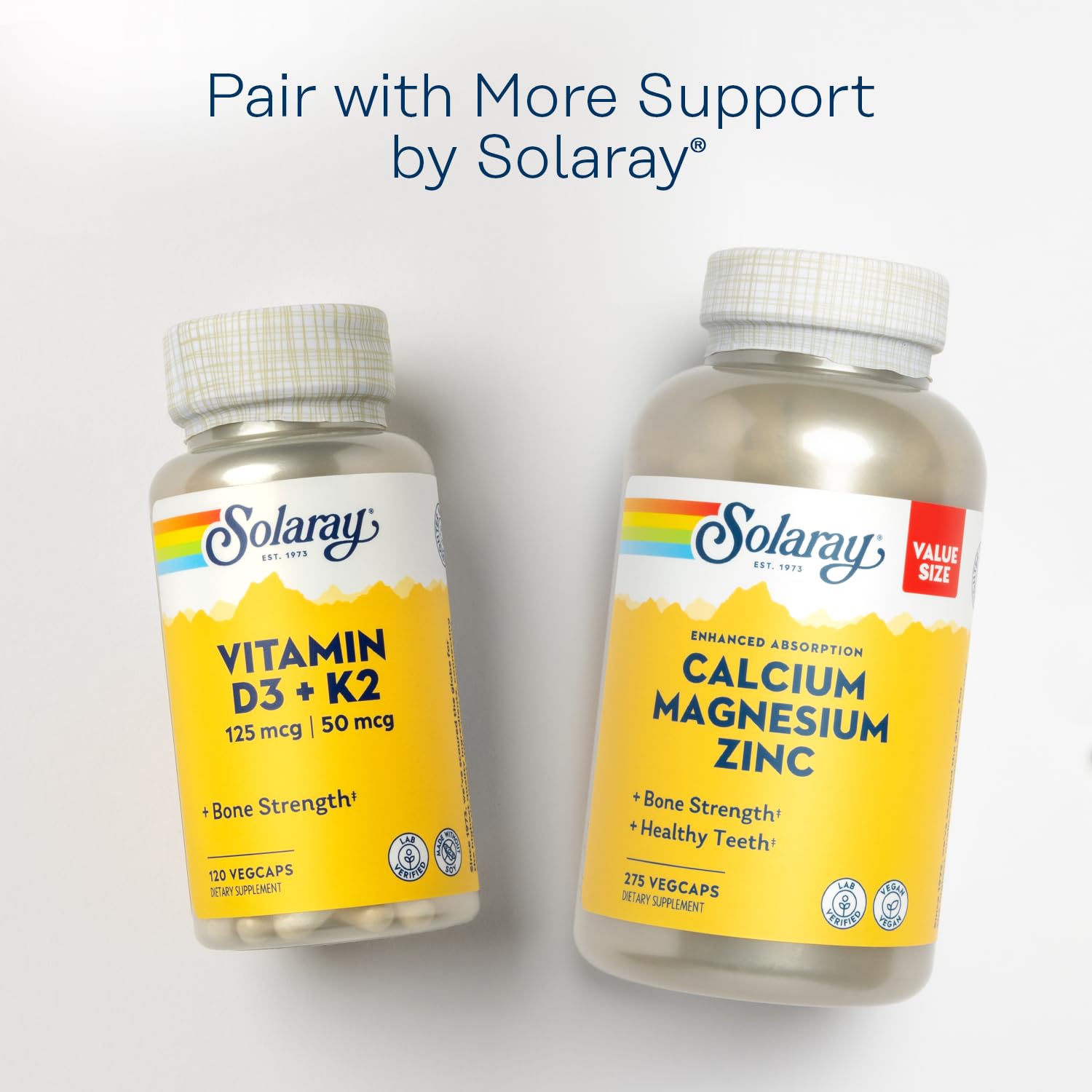 SOLARAY Spectro Multi Vitamins 100g eco-friendly packaging detail