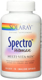 SOLARAY Spectro Woman Capsules 120 Count packaging details