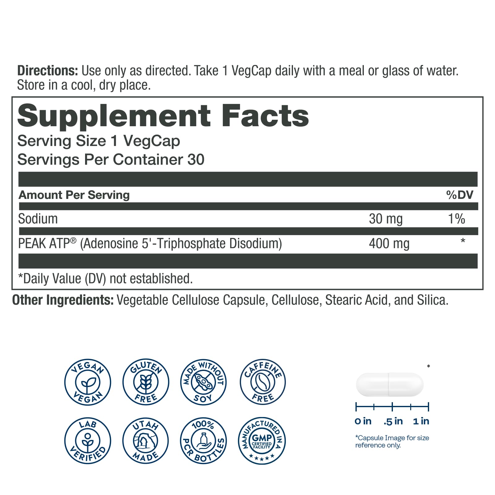 SOLARAY Spermidine Dietary Supplement 45g packaging