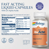 SOLARAY Super IbuActin Maximum Strength capsules side view