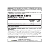 SOLARAY Sweet Wormwood Capsules 300mg bottle with capsules