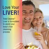 SOLARAY Total Cleanse Liver Supplement bottle side view