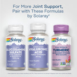 SOLARAY Triple Strength Hyaluronic Acid capsules with eco-friendly packaging