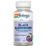 SOLARAY Triple Strength Sambuactin 1200 mg Tablets front view with packaging