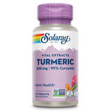 SOLARAY Turmeric Curcumin Supplement 300mg capsules front view
