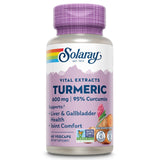 SOLARAY Turmeric Curcumin Supplement 600mg bottle front view