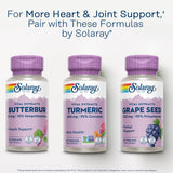 SOLARAY Turmeric Curcumin Supplement capsules with measuring spoon