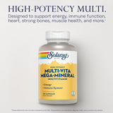 SOLARAY Ultimate Multivitamin for Men and Women capsule details