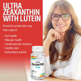 SOLARAY Ultra Zeaxanthin ingredients list