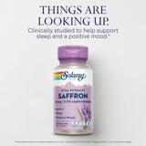 SOLARAY Vital Extracts Saffron Mood Support Supplement bottle with label