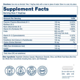 SOLARAY Vitamin B Complex 100 side view showing bottle label