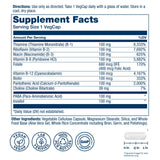 SOLARAY Vitamin B Complex 100 VegCap bottle side view