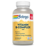 SOLARAY Vitamin B Complex 100 VegCaps front view