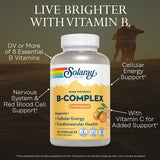 SOLARAY Vitamin B Complex chewable tablets side view