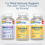SOLARAY Vitamin C 1000 mg bottle with a measuring spoon