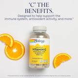 SOLARAY Vitamin C 1000 mg capsules with rose hips and acerola