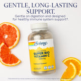 SOLARAY Vitamin C 1000 mg Time Release Capsules bottle with label
