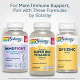 SOLARAY Vitamin C 1000 mg Time Release Capsules in a hand