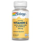 SOLARAY Vitamin C 500mg Capsules front view