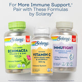SOLARAY Vitamin C 500mg Capsules with eco-friendly packaging