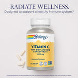 SOLARAY Vitamin C Complex Supplement 1000mg VegCap showing capsule