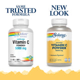 SOLARAY Vitamin C Powder 290g packaging